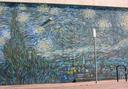 Ode to Van Gogh -- along the Venice Beach boardwalk.